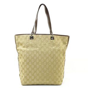 Auth Gucci Bag Brown Canvas #7270G15